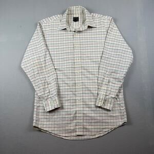 Jos. A. Bank Traveler’s Collection Plaid Shirt M